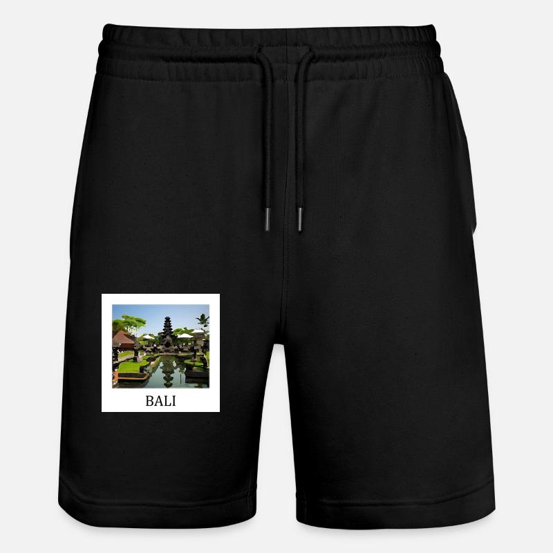 Bali - Short de jogging bio TRAINER Stanley/Stella unisexe - noir