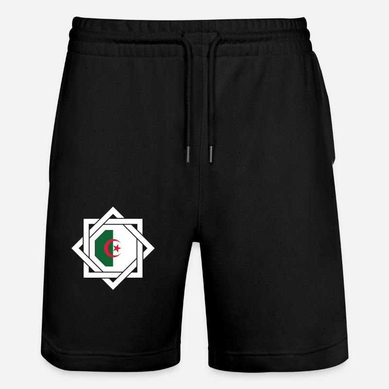 Algérie (DZ) - Short de jogging bio TRAINER Stanley/Stella unisexe - noir