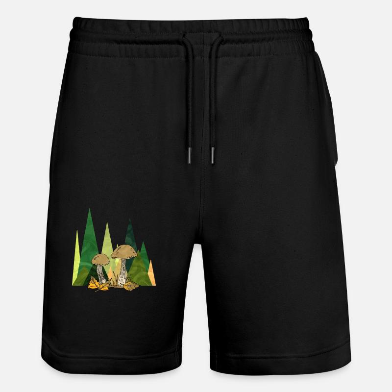 mycètes - Short de jogging bio TRAINER Stanley/Stella unisexe - noir