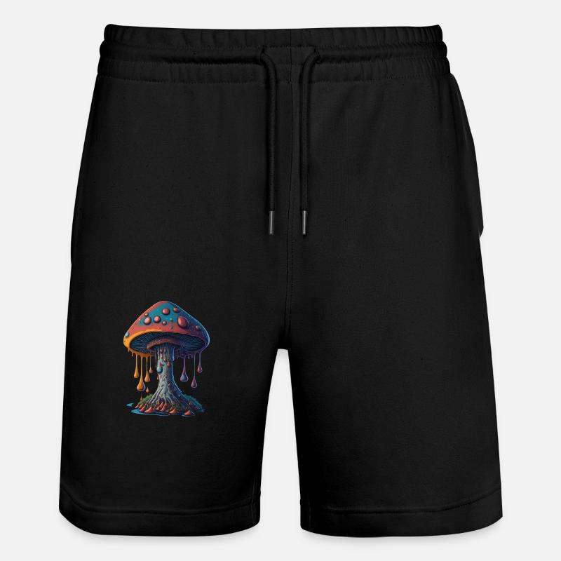 Champignon - Short de jogging bio TRAINER Stanley/Stella unisexe - noir