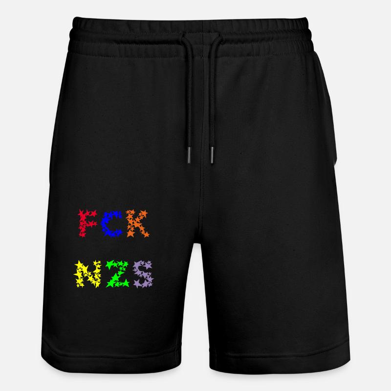 FCK NZS - Short de jogging bio TRAINER Stanley/Stella unisexe - noir