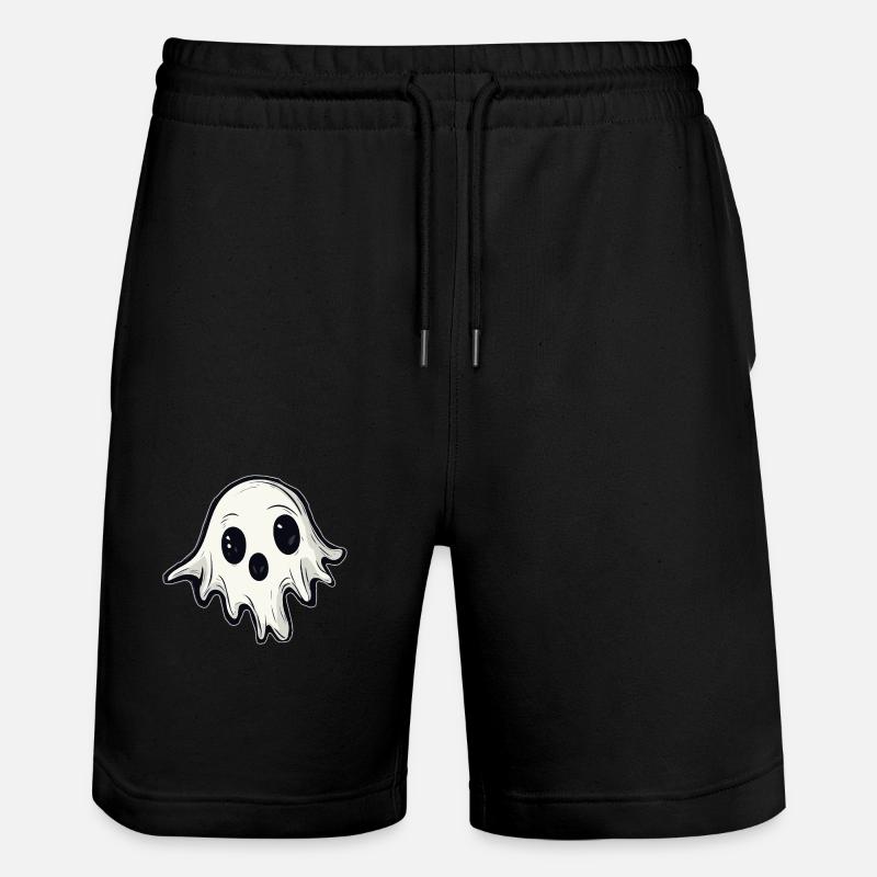 halloween geist 2023 - Stanley/Stella Unisex Bio Joggingshorts Trainer  - Schwarz