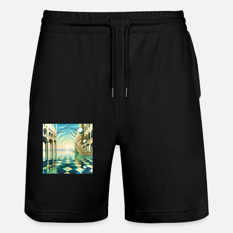 Mirage Métropole - Short de jogging bio TRAINER Stanley/Stella unisexe - noir