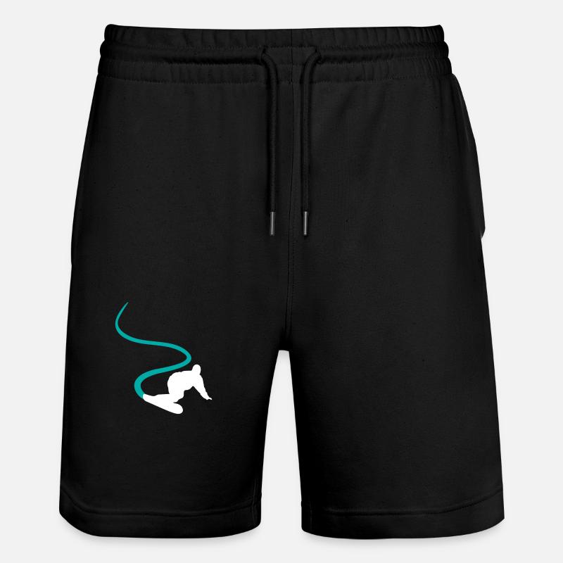 Snowboarder Energy Hill Heroes - Short de jogging bio TRAINER Stanley/Stella unisexe - noir