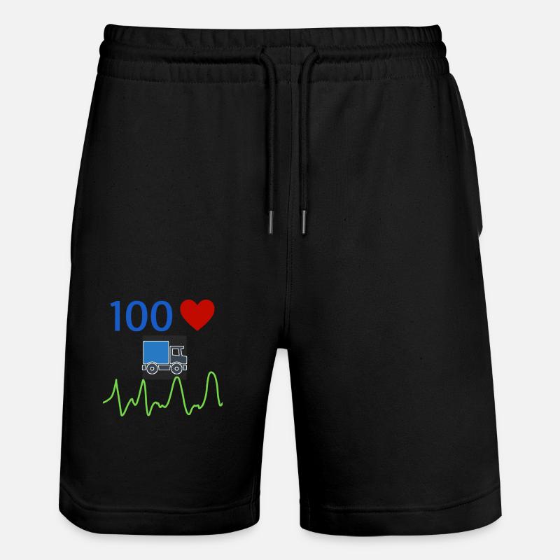 Routier - Short de jogging bio TRAINER Stanley/Stella unisexe - noir