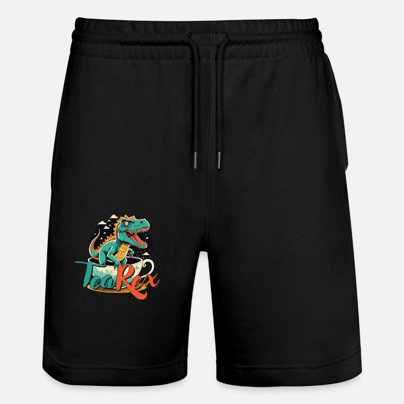 TeaRex - Short de jogging bio TRAINER Stanley/Stella unisexe - noir