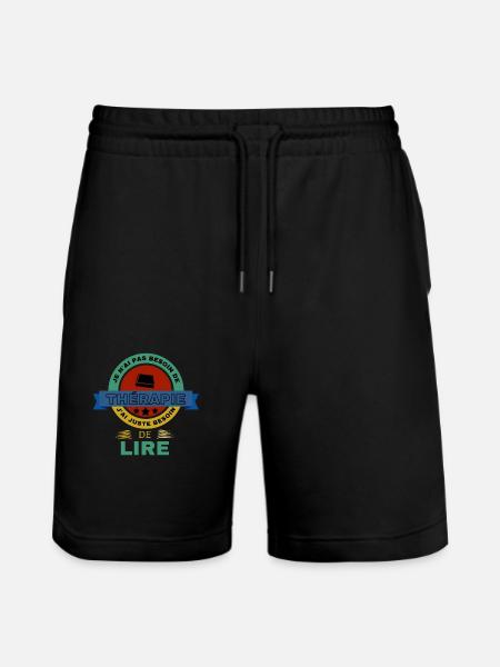 LIRE livre - Short de jogging bio TRAINER Stanley/Stella unisexe - noir