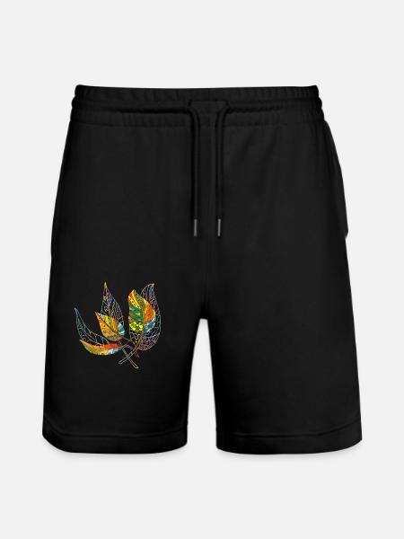 List - Stanley/Stella Trainer Unisex Organic Jogging Shorts - black