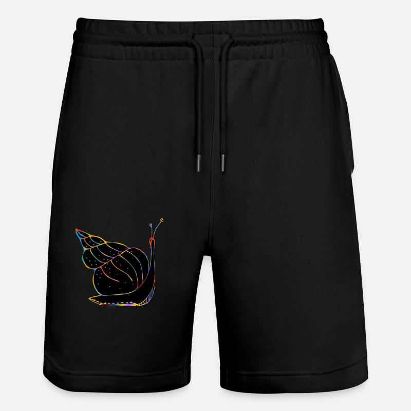 Escargot - Short de jogging bio TRAINER Stanley/Stella unisexe - noir