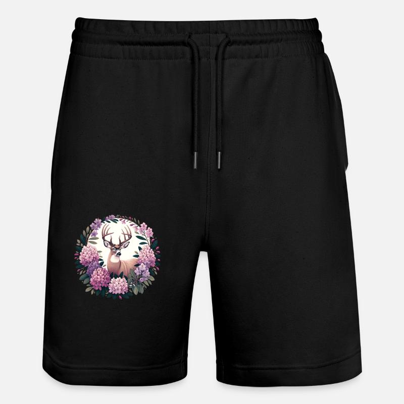 Bock - Stanley/Stella Unisex Bio Joggingshorts Trainer  - Schwarz
