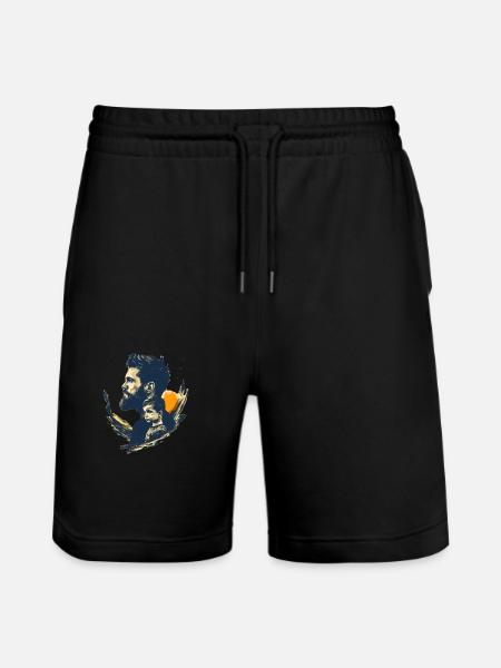 Vater und Sohn im Angesicht - Ekologiska joggingshorts Trainer unisex från Stanley/Stella - svart
