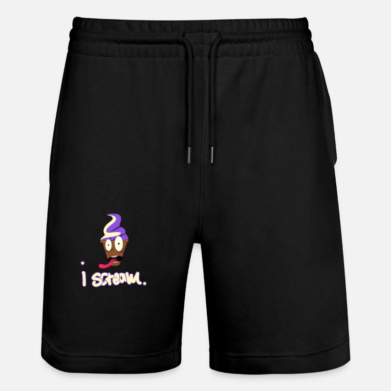 Délice givré - Short de jogging bio TRAINER Stanley/Stella unisexe - noir