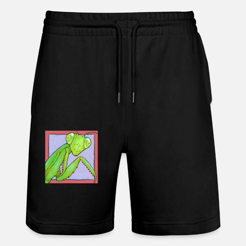 La mante religieuse - Short de jogging bio TRAINER Stanley/Stella unisexe - noir