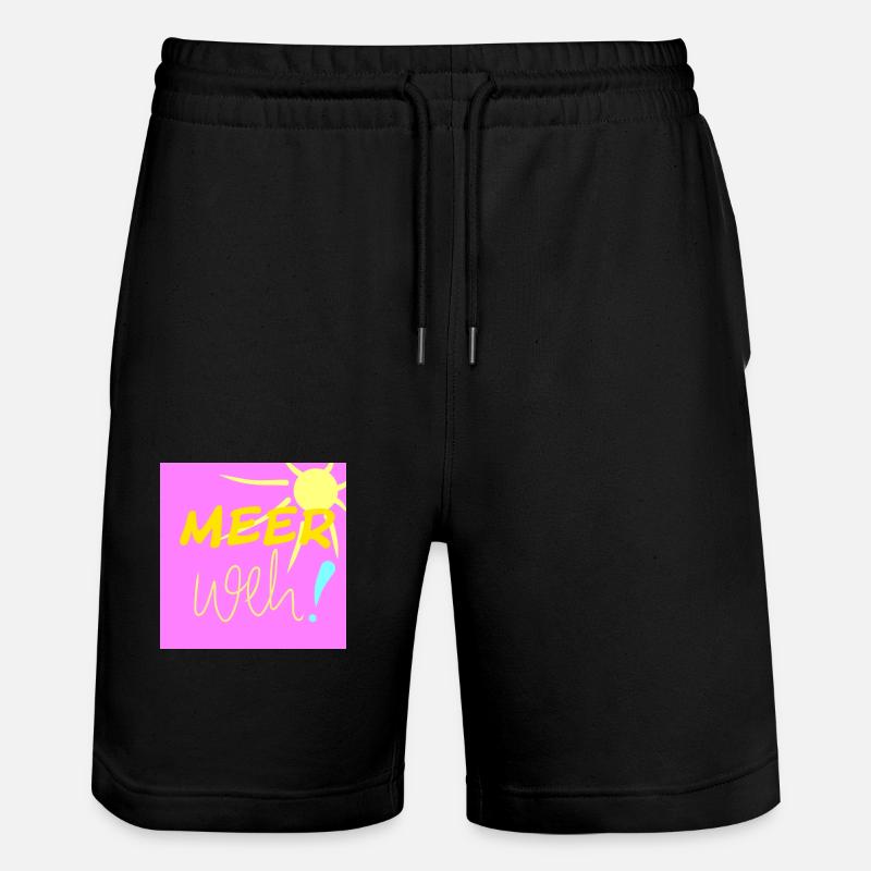 Mal de mer - Short de jogging bio TRAINER Stanley/Stella unisexe - noir