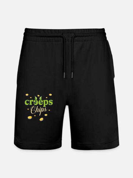 Creeps Chips - La nouvelle tendance - Short de jogging bio TRAINER Stanley/Stella unisexe - noir