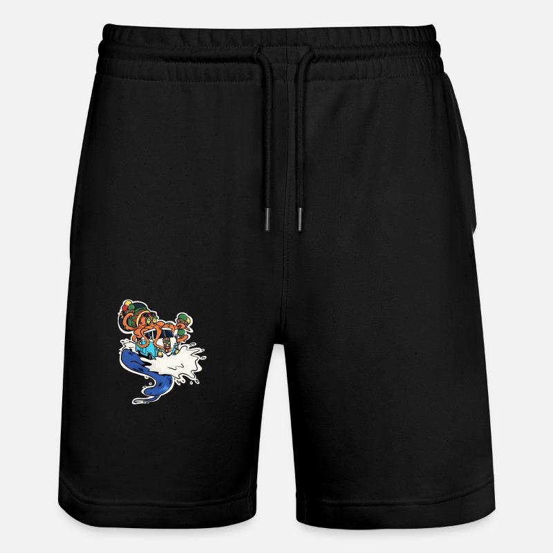 Tropical Vibes - Short de jogging bio TRAINER Stanley/Stella unisexe - noir