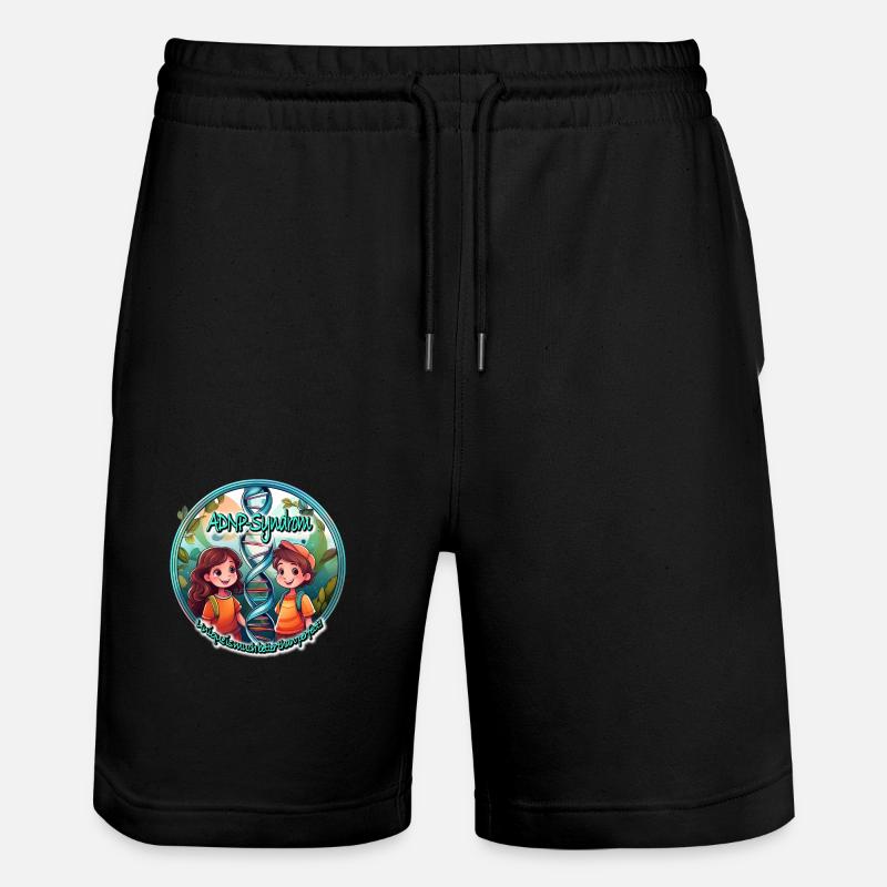 ADNP Adolescent - Short de jogging bio TRAINER Stanley/Stella unisexe - noir