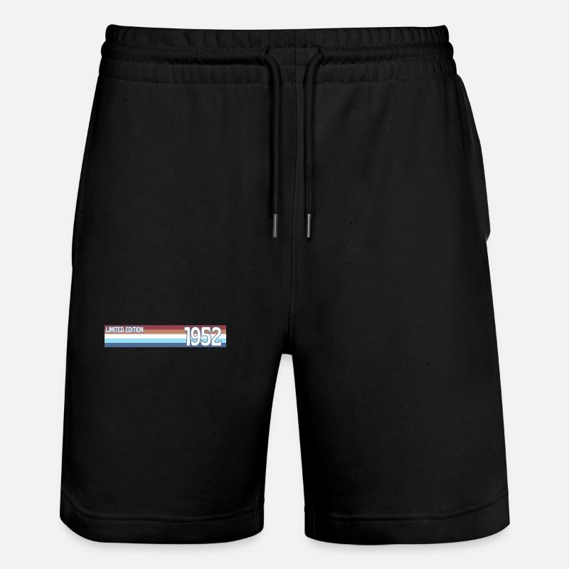 rétro 1952 limited edition - Short de jogging bio TRAINER Stanley/Stella unisexe - noir