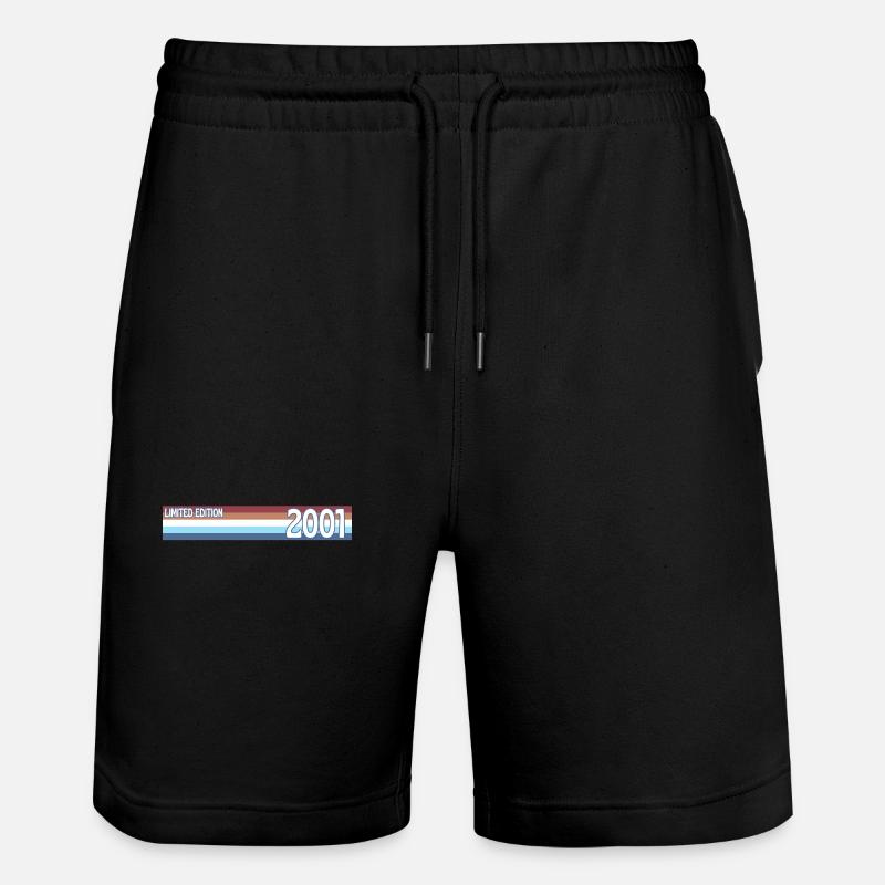 rétro 2001 limited edition - Short de jogging bio TRAINER Stanley/Stella unisexe - noir