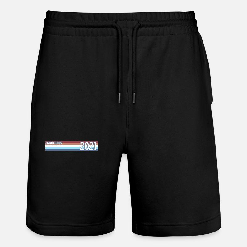 rétro 2021 limited edition - Short de jogging bio TRAINER Stanley/Stella unisexe - noir