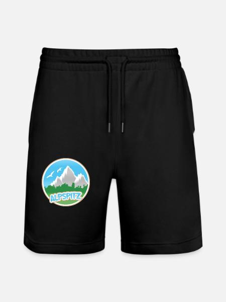 Alpspitz Alpspitz - Stanley/Stella Trainer Unisex Organic Jogging Shorts - black