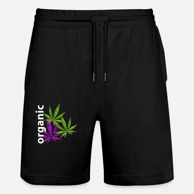 CN2 - Stanley/Stella Unisex Bio Joggingshorts Trainer  - Schwarz