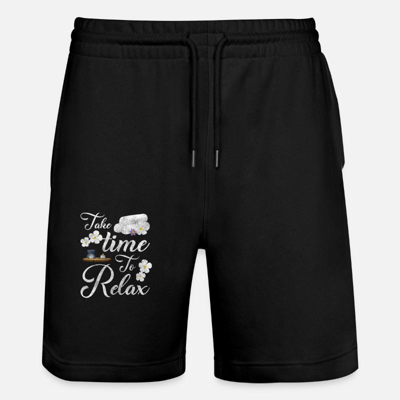 Relaxation Relax Recreation Excursion - Stanley/Stella Trainer Unisex Organic Jogging Shorts - black