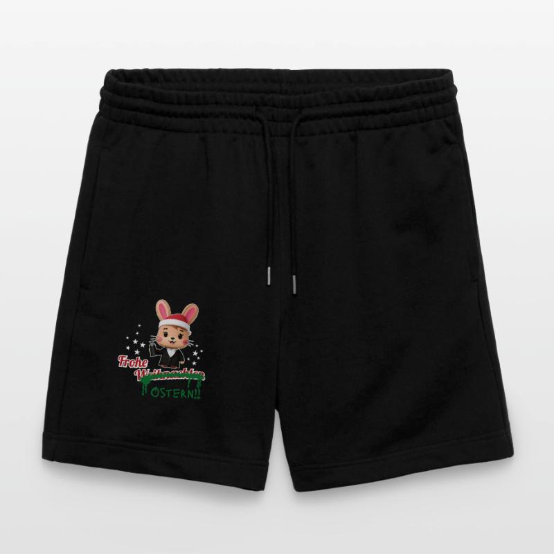 Frohe Weihnachten... oder Ostern? Stanley/Stella Unisex Bio Joggingshorts Trainer 