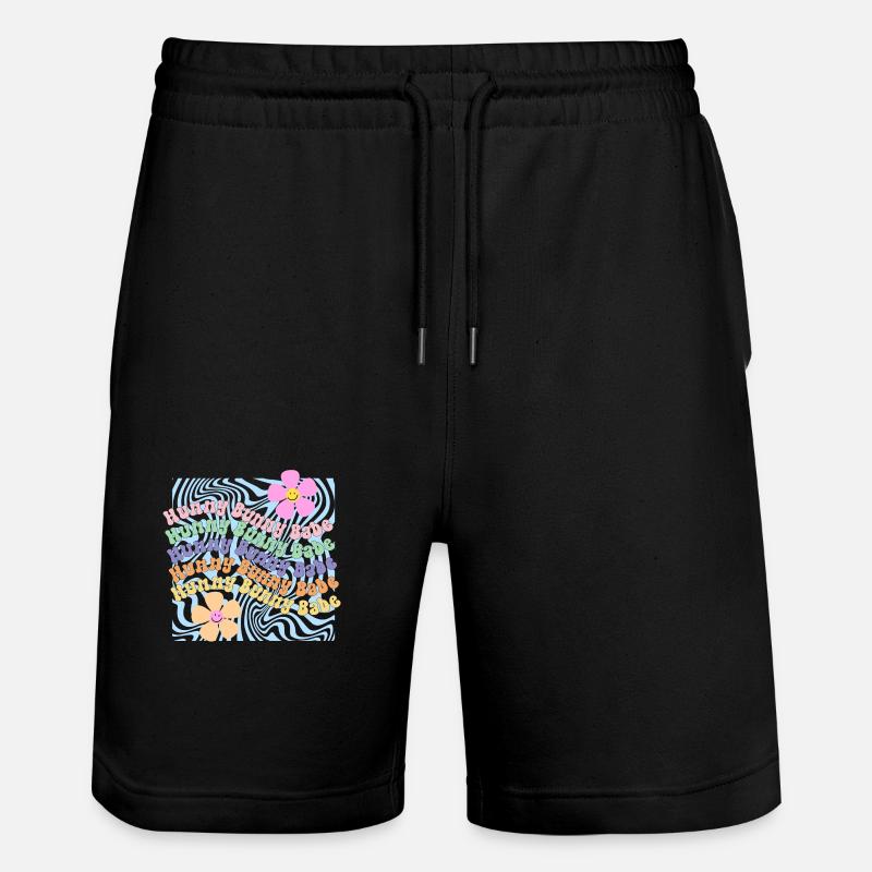 Spécial Egg-Stra - Short de jogging bio TRAINER Stanley/Stella unisexe - noir