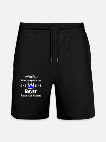 Les régents de Bavière - Short de jogging bio TRAINER Stanley/Stella unisexe - noir