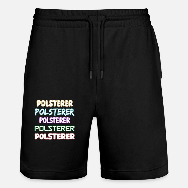 Métier de tapissier - Short de jogging bio TRAINER Stanley/Stella unisexe - noir