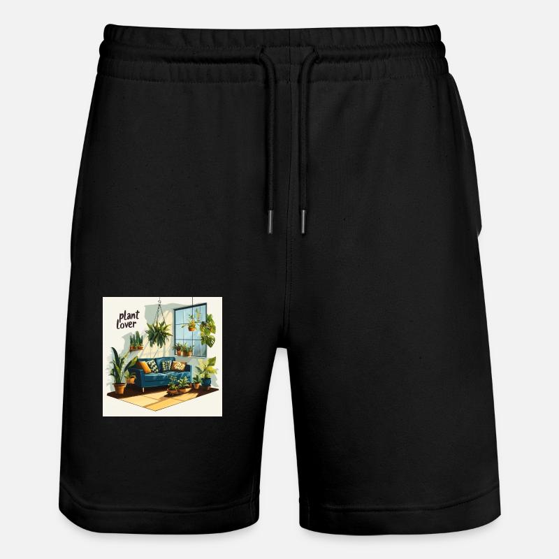 Salon d’amoureux des plantes - Short de jogging bio TRAINER Stanley/Stella unisexe - noir