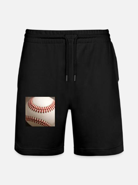 Baseball - Stanley/Stella Trainer Unisex Organic Jogging Shorts - black