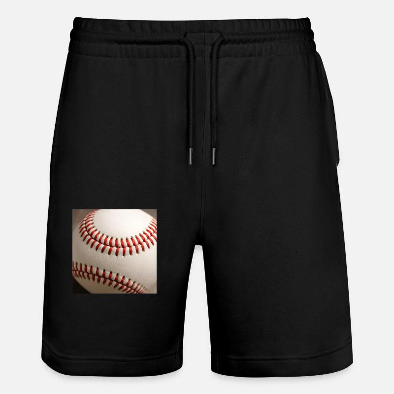 Baseball - Stanley/Stella Trainer Unisex Organic Jogging Shorts - black