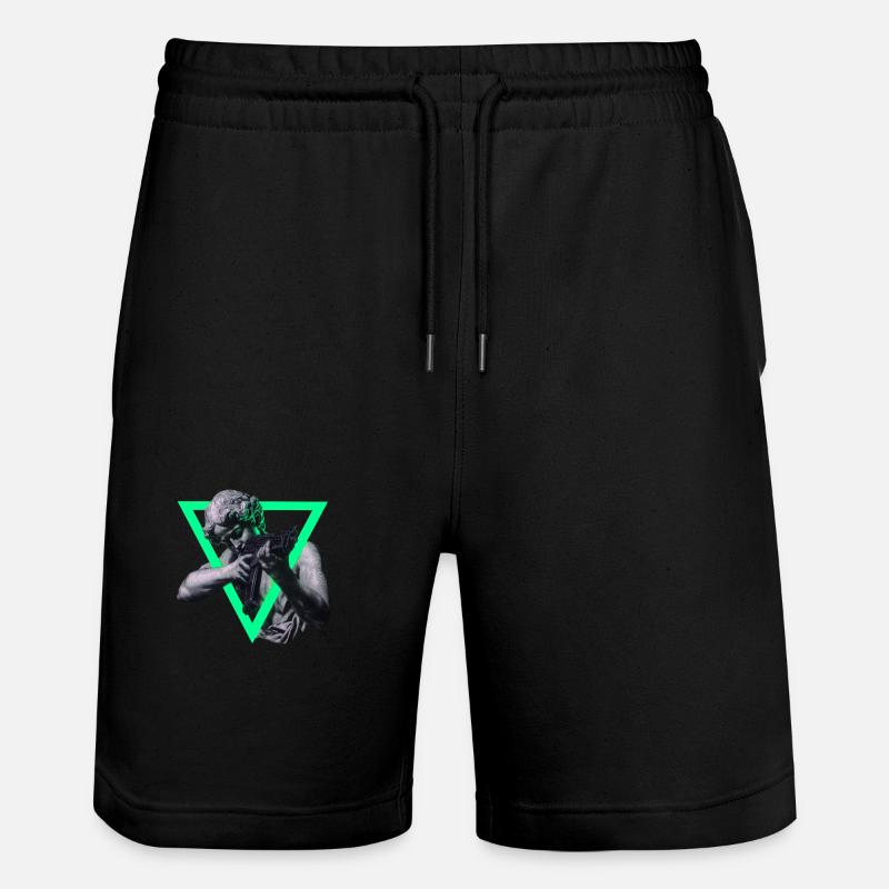 Nas - Short de jogging bio TRAINER Stanley/Stella unisexe - noir