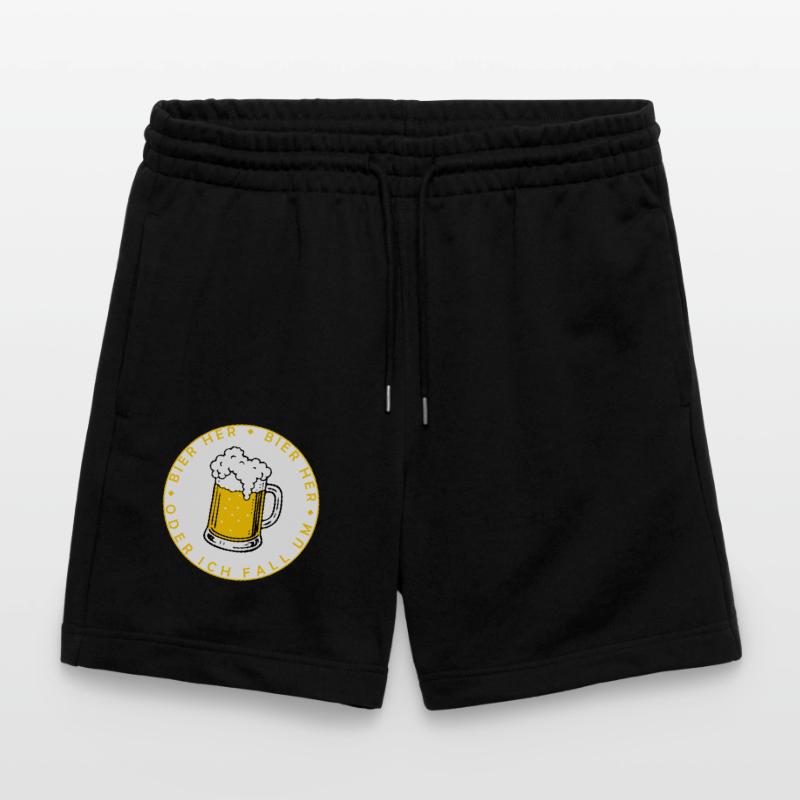 Bienen hier - Oder ich fall um! Stanley/Stella Unisex Bio Joggingshorts Trainer 