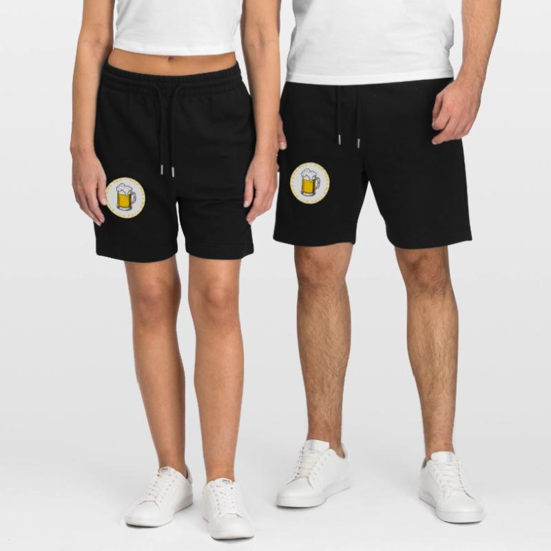 Bees here - Oder ich fall um! Stanley/Stella Trainer Unisex Organic Jogging Shorts