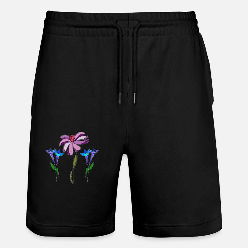 Fleur - Short de jogging bio TRAINER Stanley/Stella unisexe - noir