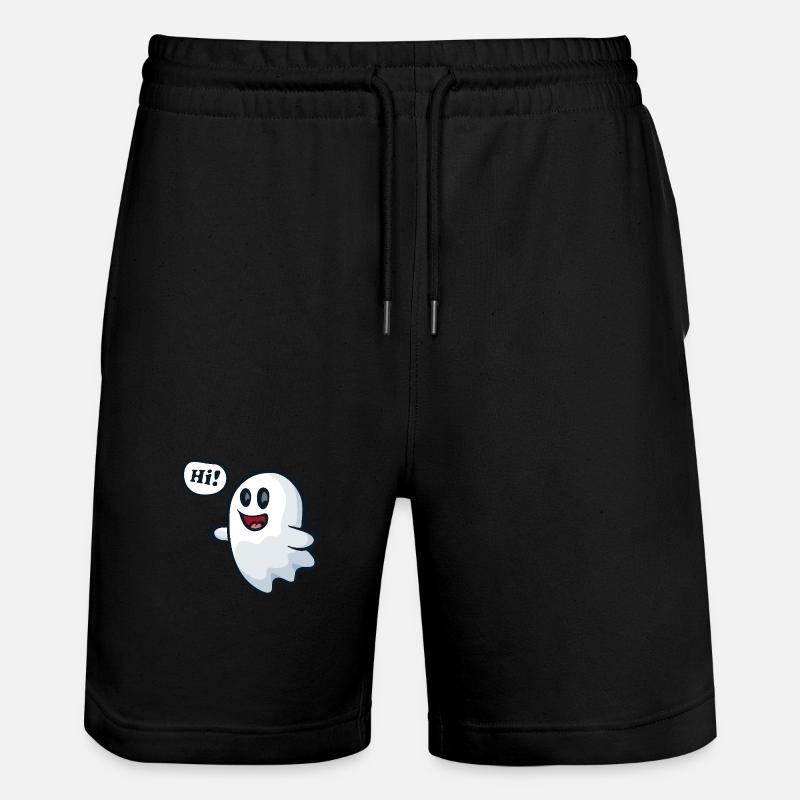 Hallo Geist! - Stanley/Stella Unisex Bio Joggingshorts Trainer  - Schwarz