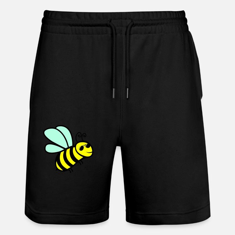 Abeille Cool - Short de jogging bio TRAINER Stanley/Stella unisexe - noir