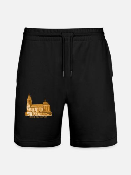 Heiligenstad Church Heilbad Thüringen Eichsfeld - Stanley/Stella Trainer Unisex Organic Jogging Shorts - black