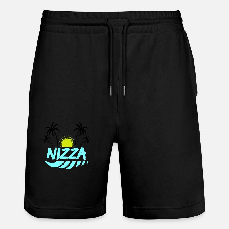 nizza - Stanley/Stella Unisex Bio Joggingshorts Trainer  - Schwarz