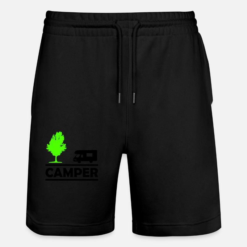 campeur - Short de jogging bio TRAINER Stanley/Stella unisexe - noir