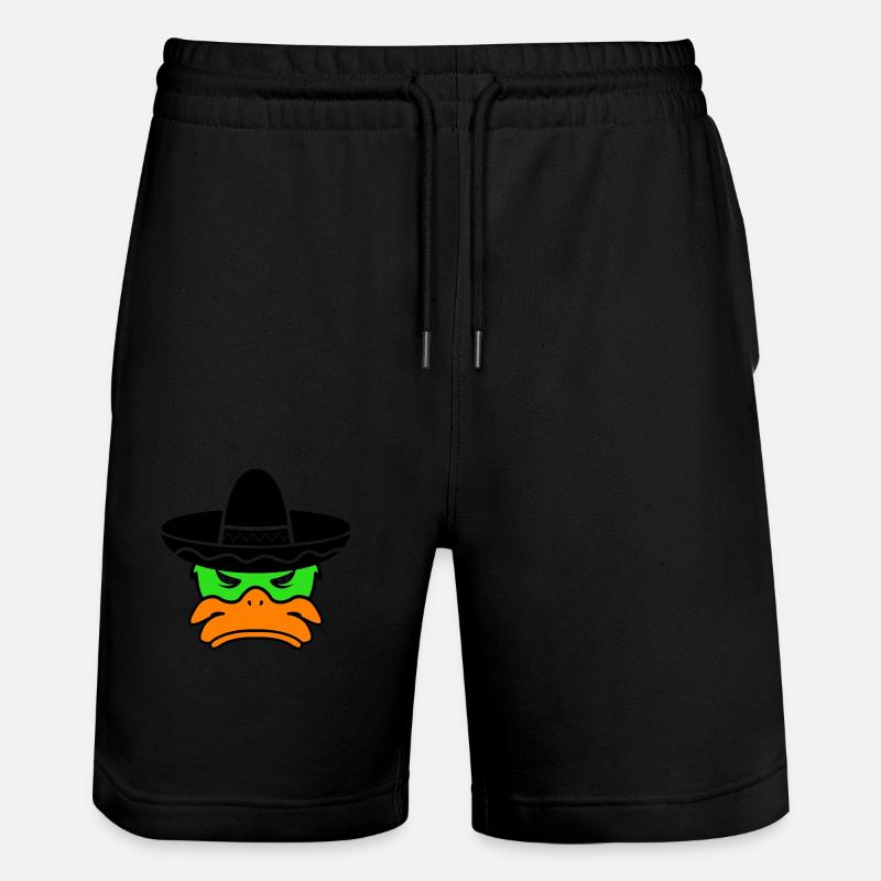 Canard du Mexique 02 - Short de jogging bio TRAINER Stanley/Stella unisexe - noir