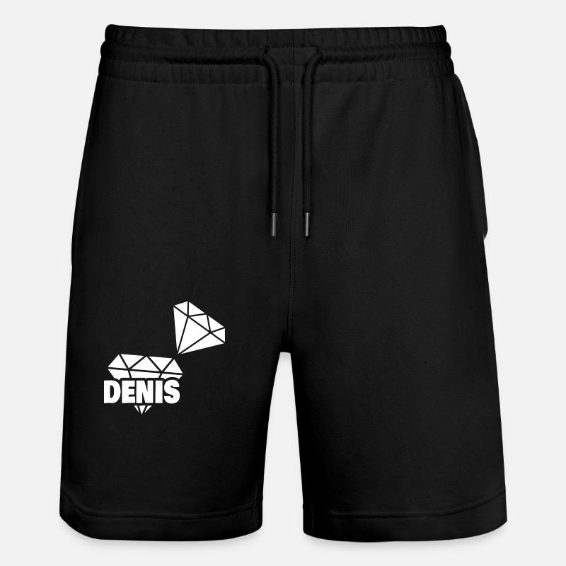 Kostbar Denis - Stanley/Stella Unisex Bio Joggingshorts Trainer  - Schwarz