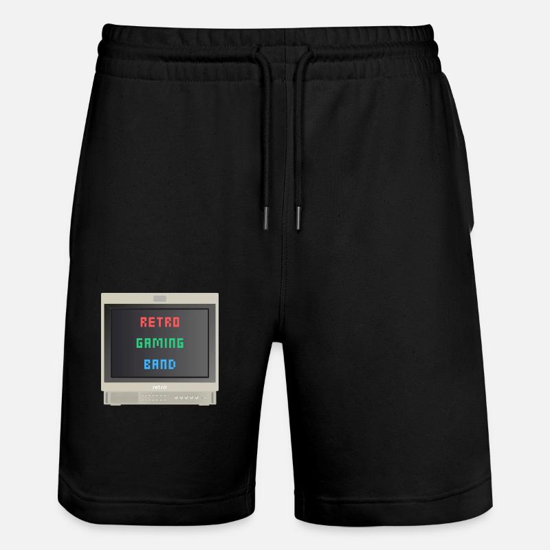 PVM Lover - Retrogaming band - Short de jogging bio TRAINER Stanley/Stella unisexe - noir