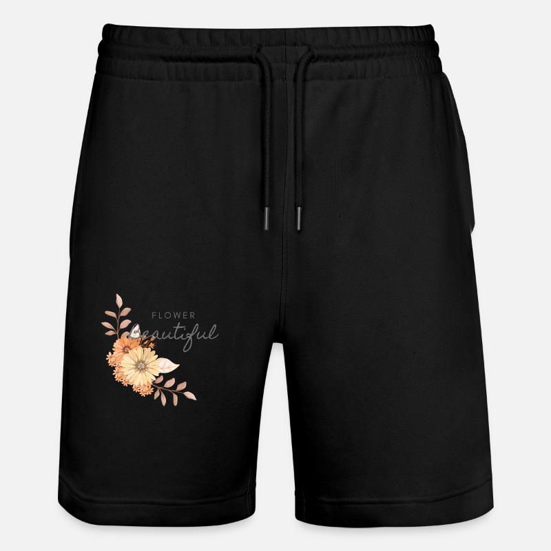 Fleur - Short de jogging bio TRAINER Stanley/Stella unisexe - noir