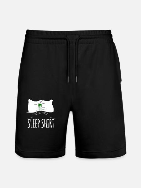 Fireworks Late risers - Stanley/Stella Trainer Unisex Organic Jogging Shorts - black