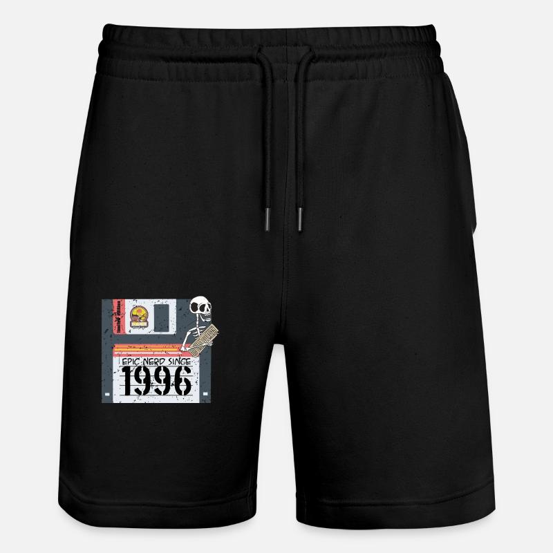 Nerd Anniversaire 1996 - Short de jogging bio TRAINER Stanley/Stella unisexe - noir