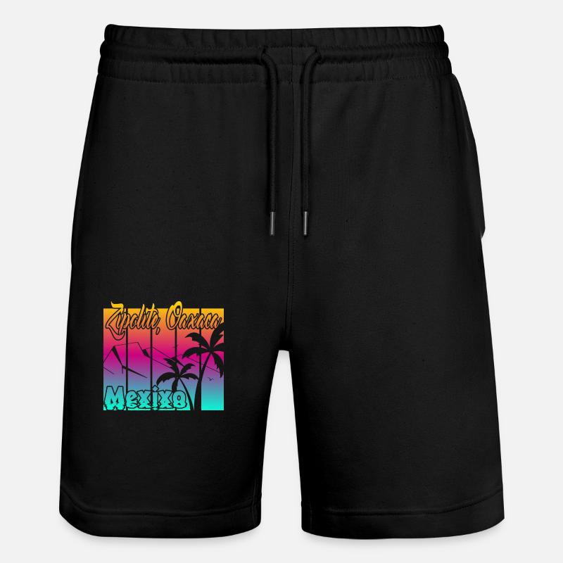 Zipolite Oaxaca - Short de jogging bio TRAINER Stanley/Stella unisexe - noir